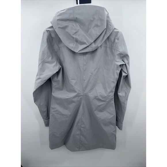 Patagonia Vosque Shell ONLY Jacket Grey Waterproof Hooded Zip Up Coat Size Small - Picture 8 of 8